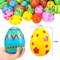 36PCS Plastic Easter Eggs Bulk, Fillable Painted Easter Egg Decoration, Easter Basket Stuffer for Easter Egg Hunt, Classroom Prize Supplies, Filling Treats and Party Favor